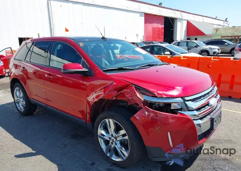 2012 Ford Edge Sel из США, поврежденный, VIN 2FMDK4JC1CBA93413